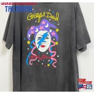 90S 1993 Grateful Dead Mardi Gras Oakland Coliseum California Tshirt Unisex